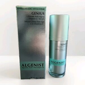 ALGENIST GENIUS Ultimate Anti-aging Vitamin C+ Serum - 1oz - Alguronic‎ Acid NEW